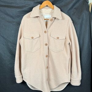 Wilfred Free The Ganna Shirt Jacket Merino wool oversized XS